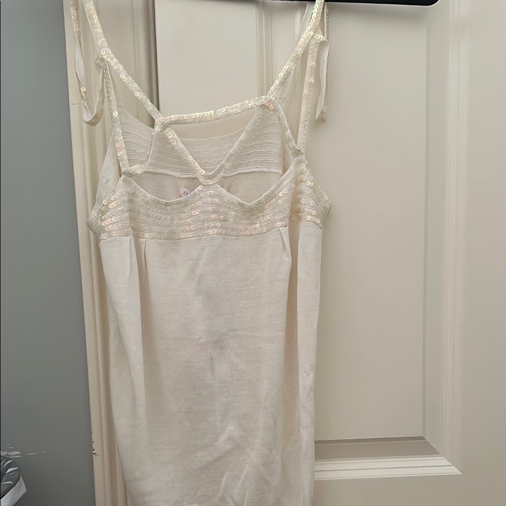 Rebecca Taylor Cream Lace Chemise